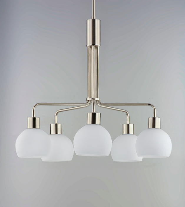 Maxim Coraline 5-Light Chandelier Model: 11277SWSN