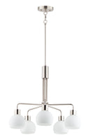 Maxim Coraline 5-Light Chandelier Model: 11277SWSN