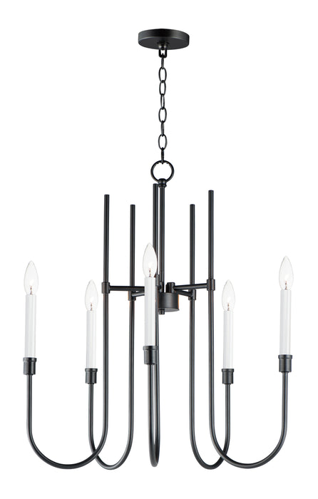 Maxim Tux 5-Light Chandelier Model: 11285BK