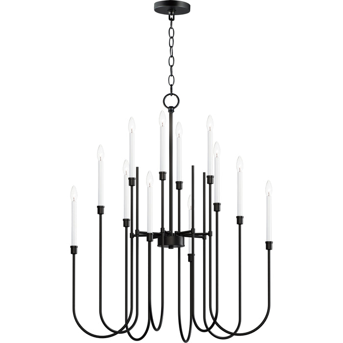 Maxim Tux 12-Light Chandelier Model: 11286BK