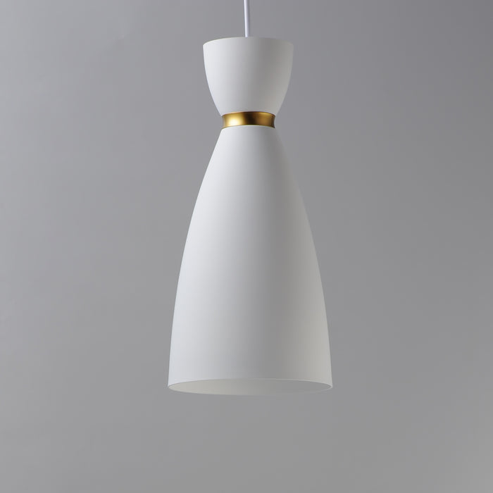 Maxim Carillon 1-Light Elongated Mini Pendant Model: 11301WTSBR