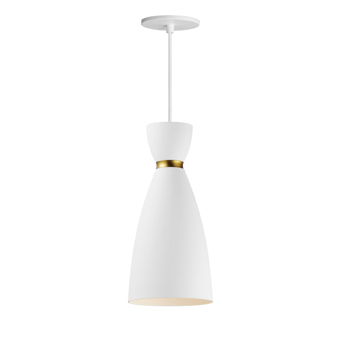 Maxim Carillon 1-Light Elongated Mini Pendant Model: 11301WTSBR