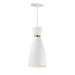 Maxim Carillon 1-Light Elongated Mini Pendant Model: 11301WTSBR