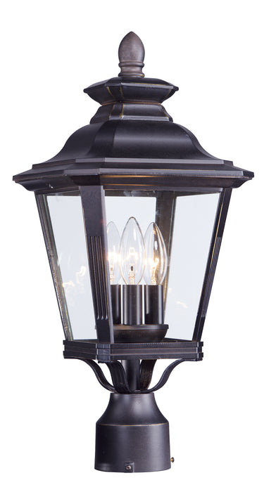 Maxim Knoxville 3-Light Outdoor Post Model: 1130CLBZ