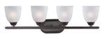 Maxim Axis 4-Light Bath Vanity Model: 11314FTOI