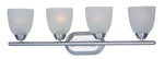 Maxim Axis 4-Light Bath Vanity Model: 11314FTPC