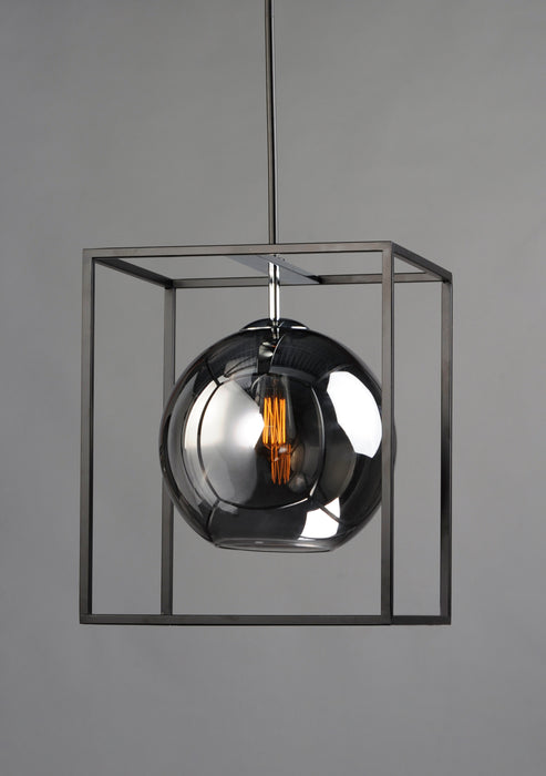 Maxim Fluid 1-Light LED Pendant Model: 11367MSKBKPC