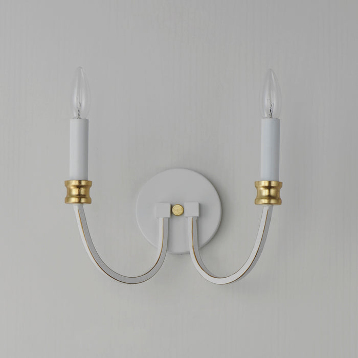 Maxim Charlton 2-Light Wall Sconce Model: 11372WWTGL