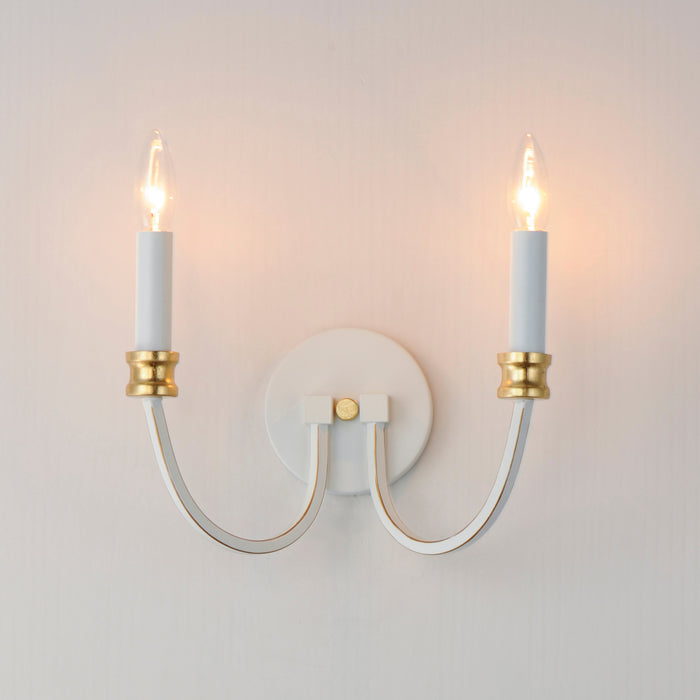 Maxim Charlton 2-Light Wall Sconce Model: 11372WWTGL