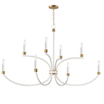 Maxim Charlton 8-Light Chandelier Model: 11378WWTGL