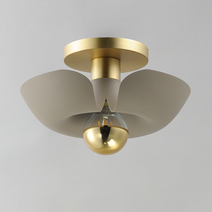 Maxim Poppy 12 Flush Mount Model: 11390SGSBR