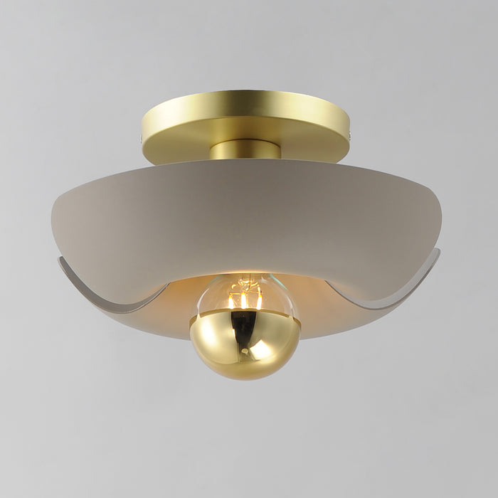 Maxim Poppy 12 Flush Mount Model: 11390SGSBR