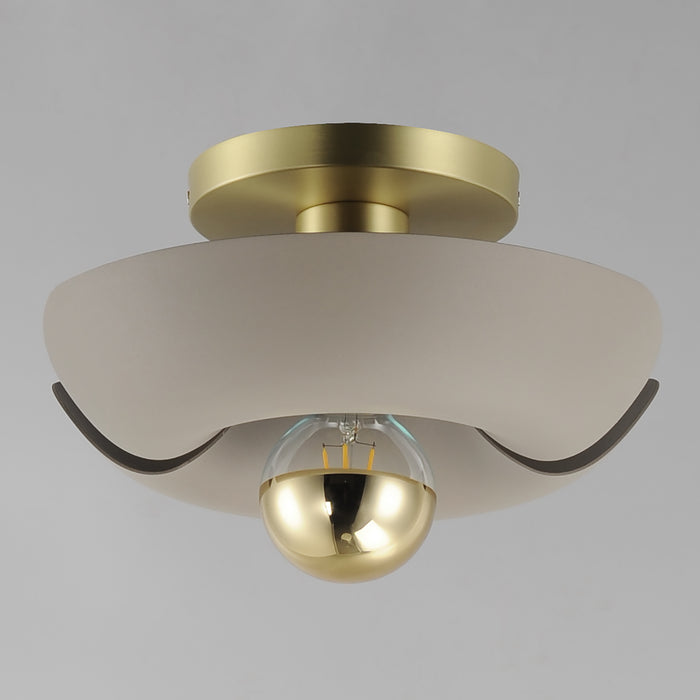 Maxim Poppy 12 Flush Mount Model: 11390SGSBR