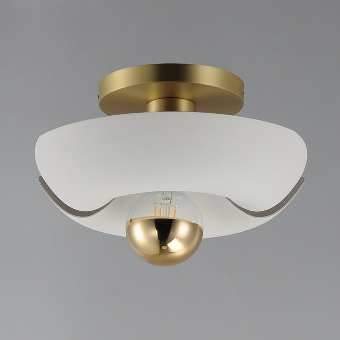 Maxim Poppy 12 Flush Mount Model: 11390WTSBR