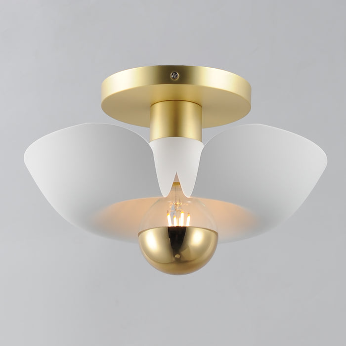 Maxim Poppy 12 Flush Mount Model: 11390WTSBR