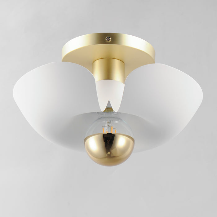 Maxim Poppy 12 Flush Mount Model: 11390WTSBR