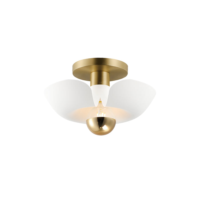 Maxim Poppy 12 Flush Mount Model: 11390WTSBR