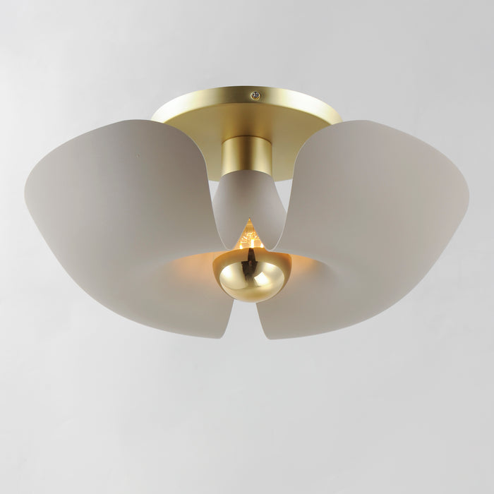 Maxim Poppy 18 Flush Mount Model: 11399SGSBR