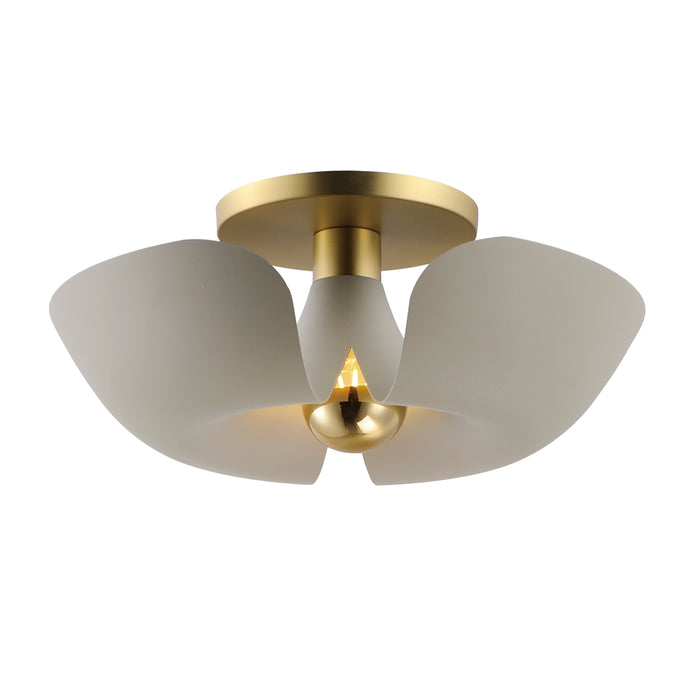 Maxim Poppy 18 Flush Mount Model: 11399SGSBR