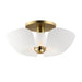 Maxim Poppy 18 Flush Mount Model: 11399WTSBR