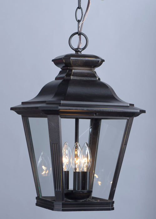 Maxim Knoxville 3-Light Outdoor Pendant Model: 1139CLBZ