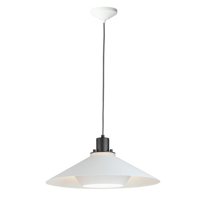 Maxim Oslo 19 1-Light Large Pendant Model: 11414BKWT