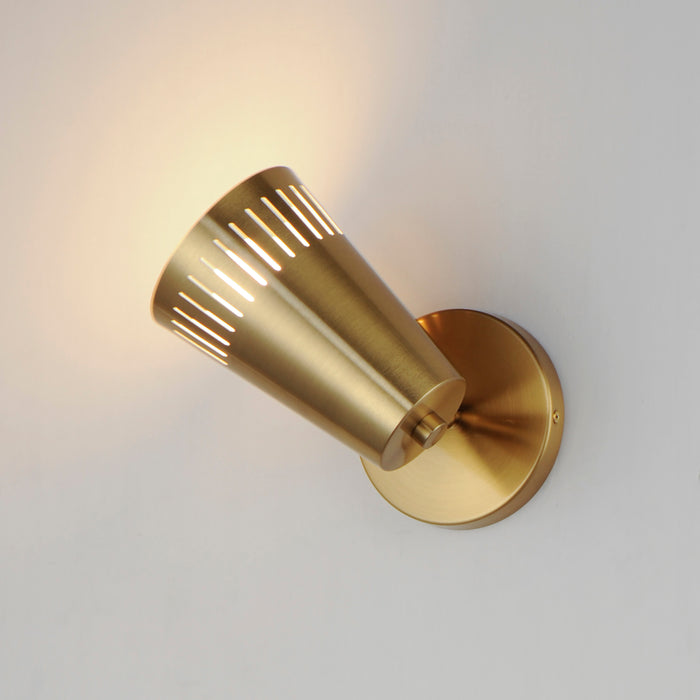 Maxim Helsinki 1-Light Wall Sconce Model: 11431NAB