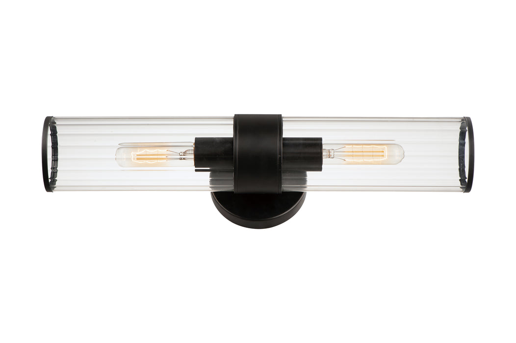 Maxim Crosby 2-Light Wall Sconce Model: 11472CRBK