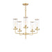 Maxim Crosby 5-Light Chandelier Model: 11475CRSBR