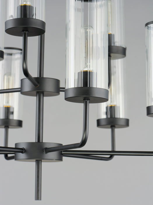 Maxim Crosby 9-Light Chandelier Model: 11479CRBK