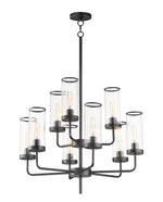 Maxim Crosby 9-Light Chandelier Model: 11479CRBK