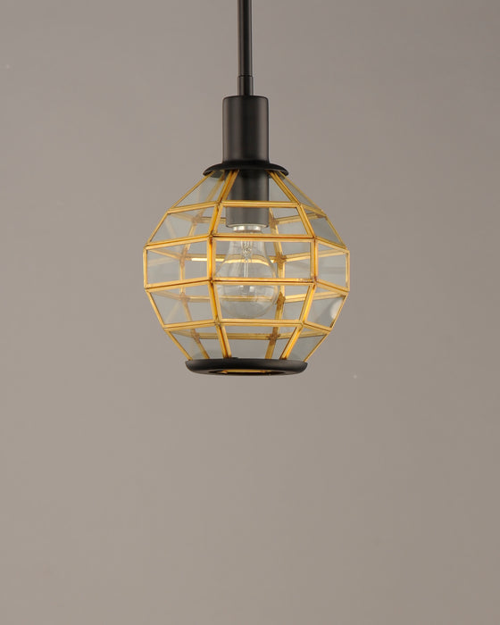 Maxim Heirloom 1-Light Mini Pendant Model: 11541BKBUB