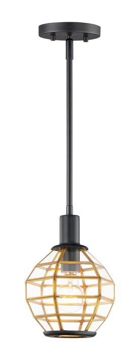 Maxim Heirloom 1-Light Mini Pendant Model: 11541BKBUB