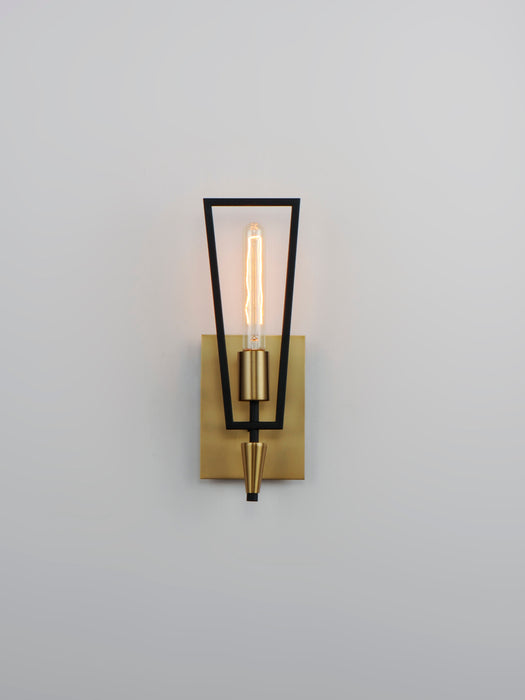 Maxim Wings 1-Light Wall Sconce Model: 11651BKSBR