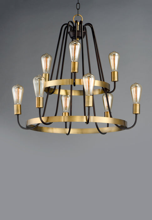 Maxim Haven 9-Light Chandelier Model: 11737OIAB