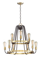 Maxim Haven 9-Light Chandelier Model: 11737OIAB