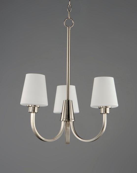 Maxim Shelter 3-Light Chandelier Model: 11823SWSN