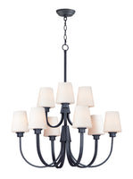 Maxim Shelter 9-Light Chandelier Model: 11826SWBK