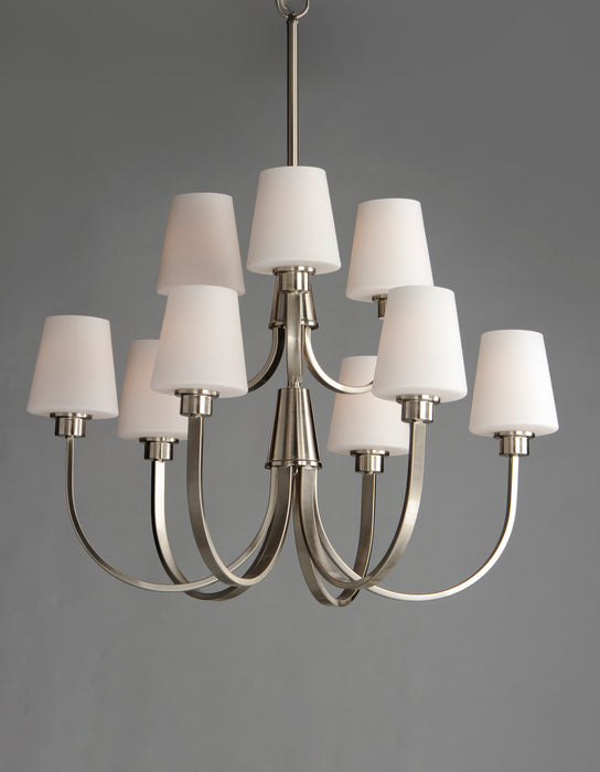 Maxim Shelter 9-Light Chandelier Model: 11826SWSN