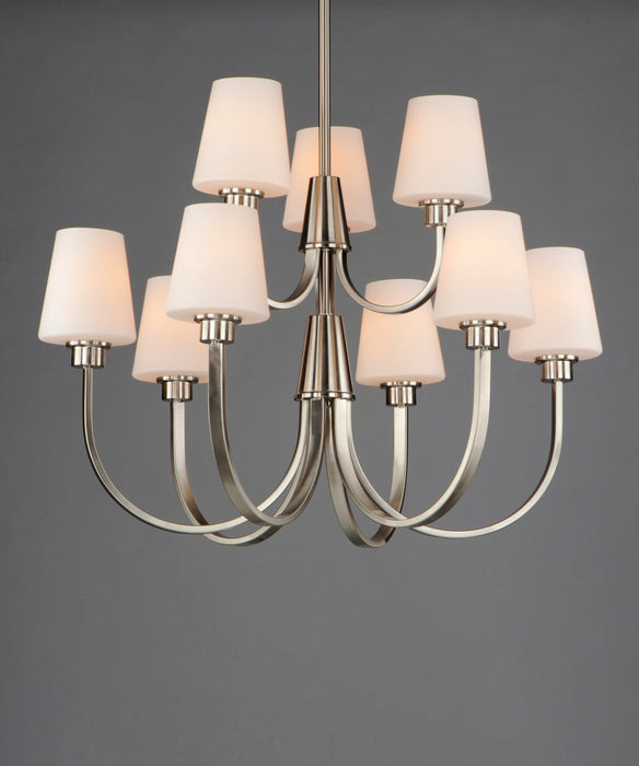 Maxim Shelter 9-Light Chandelier Model: 11826SWSN