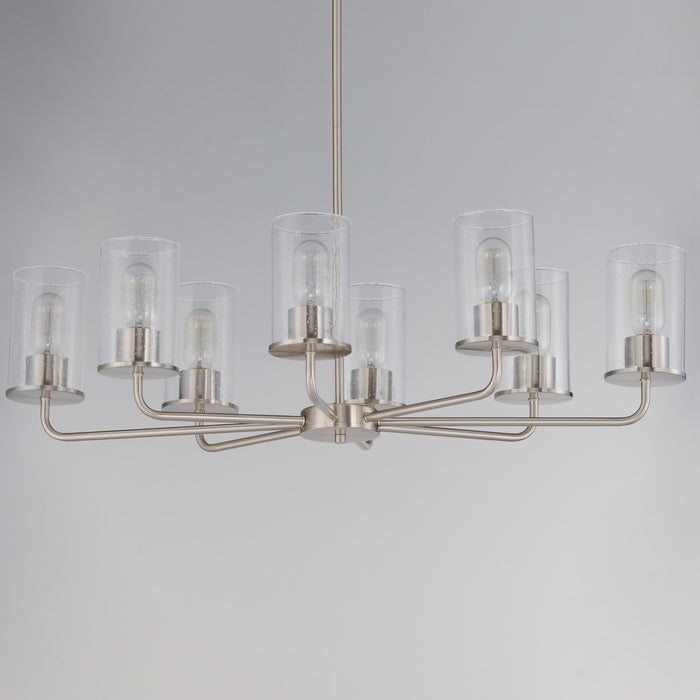 Maxim Sleek 8-Light Chandelier Model: 11848CDSN