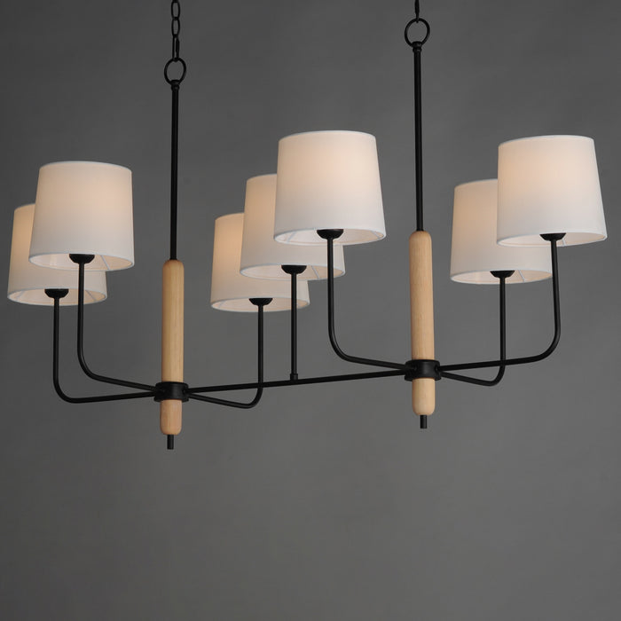 Maxim Bozeman 7-Light Linear Chandelier Model: 11867OFNWD