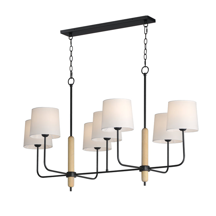 Maxim Bozeman 7-Light Linear Chandelier Model: 11867OFNWD