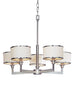 Maxim Nexus 5-Light Chandelier Model: 12055WTSN