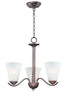 Maxim Vital 3-Light Chandelier Model: 12073FTOI