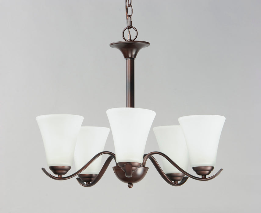 Maxim Vital 5-Light Chandelier Model: 12075FTOI