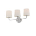 Maxim Bristol 3-Light Bath Vanity Model: 12093SWSN