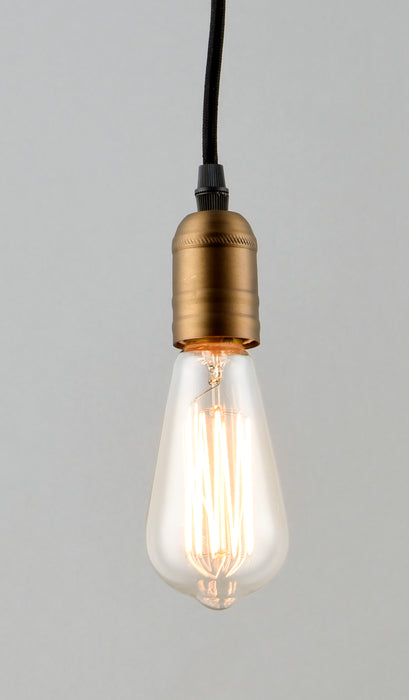 Maxim Early Electric 1-Light Pendant Model: 12121BKAB