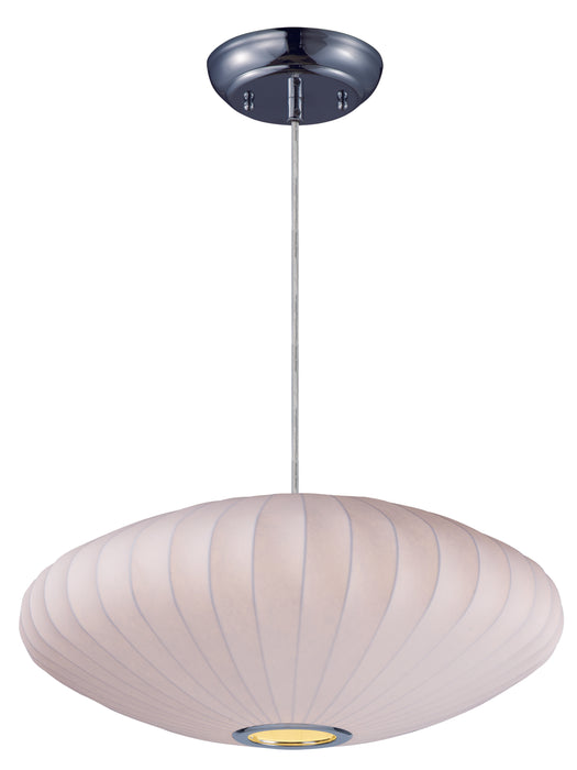 Maxim Cocoon 1-Light Pendant Model: 12190WTPC