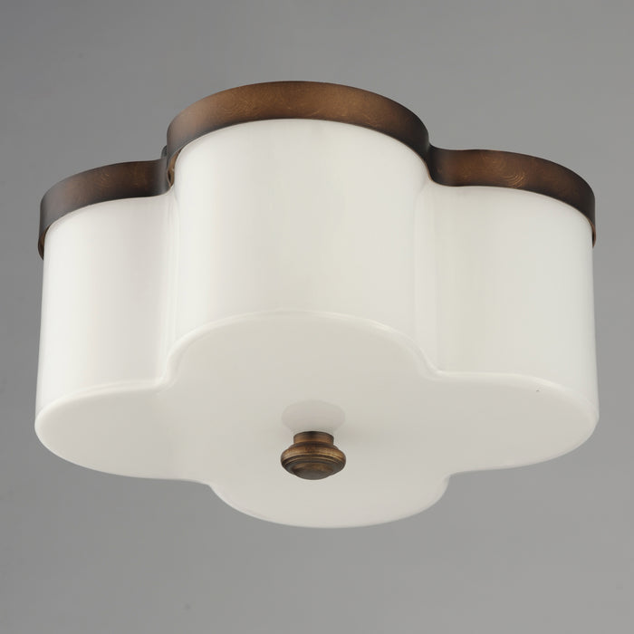 Maxim Clover 2-Light Flush Mount Model: 12240WTANB